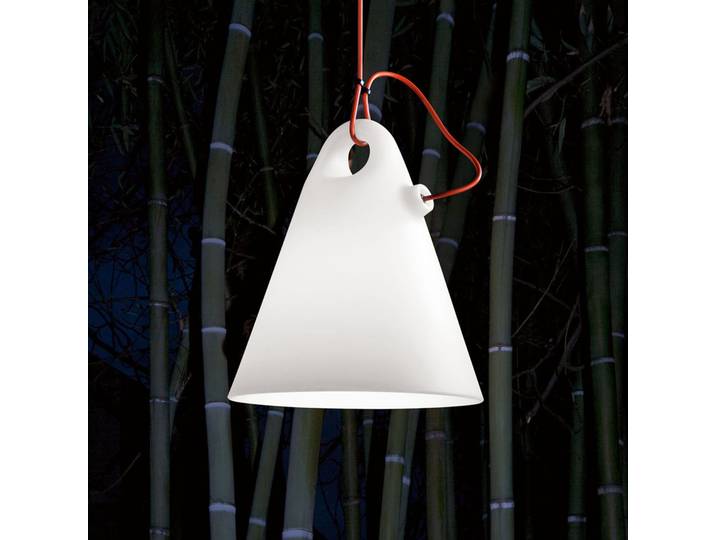 Suspension d'extérieur Trilly, prise, Ø 27 cm - Martinelli Luce - Terrasse - Design - Plastique - À ampoule unique
