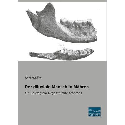 Der diluviale Mensch in Mähren, Taschenbuch von Karl Ma¿ka, Fachbuchverlag Dresden, 978-3-96169-209-5