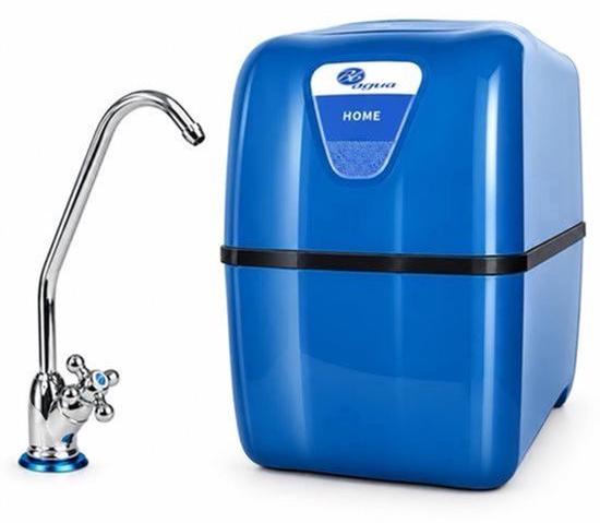Wasserfilter mit Umkehrosmose - 8 Liter Fassungsvermögen - Acrylnitril-Butadien-Styrol (ABS) - Untertischinstallation - Elektrisch, mit Kabel
