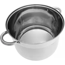 Klausberg 3 POT SET 7 + 8.6 + 10.7L KB-7177, Pfannenset + Topfset, Silber