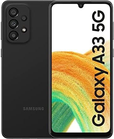 SAMSUNG Galaxy A33 5G 6GB RAM, 128GB Storage  Dual SIM Black Unlocked - International Model, Used - Good