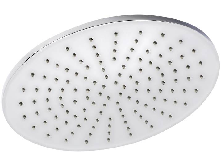 Regenduschkopf ADOB Massiv , grau (chromfarben), B:40cm, Duschköpfe, Regenduschkopf, extra Flach, Ø 400 mm