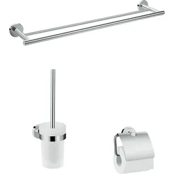 hansgrohe Logis UNIVERSAL Bad-Accessoire Sets, 3-teilig, chrom, 41727000