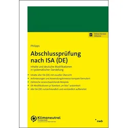 Abschlussprüfung nach ISA (DE), Schulbücher von Holger Philipps