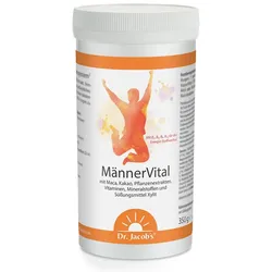 Dr. Jacob's MännerVital mit Maca, Arginin + 17 Vitalstoffe 350 g
