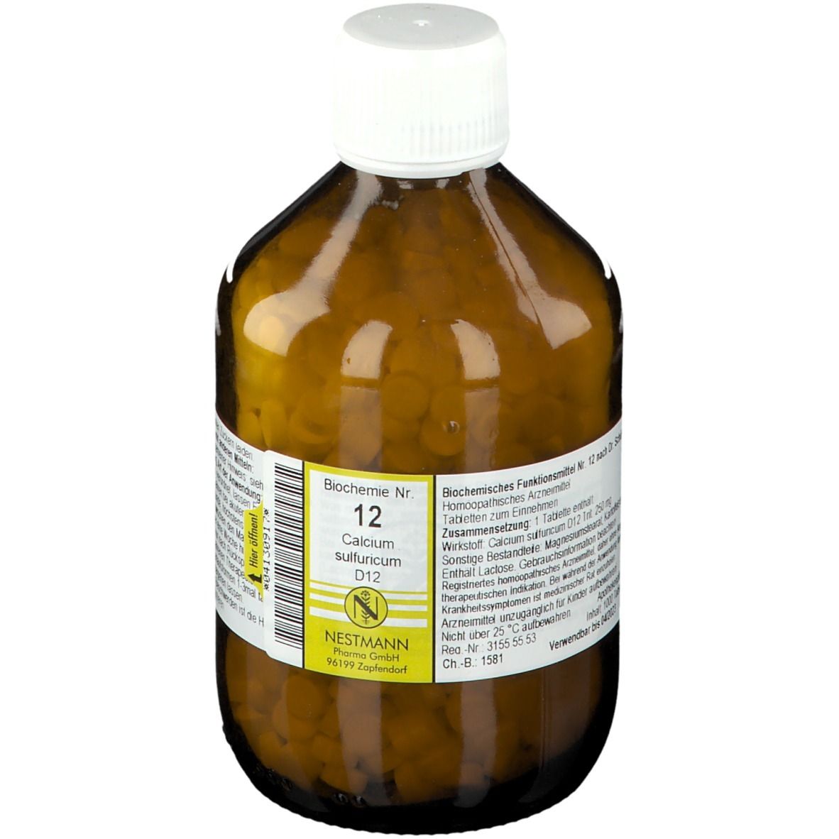 Biochemie 12 Calcium sulfuricum D Tabletten 1000 St