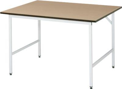 Arbeitstisch, MDF-Platte, 1250 x 1000 x 800-850 mm