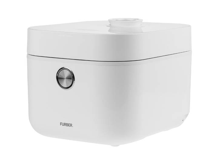 FURBER Reiskocher SAN Induktion 4 L, Weiss , weiss (weiß), B:32cm H:26,2cm T:23,7cm, Reiskocher, Reiskocher