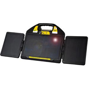 Horizont Weidezaungerät farmer AS180, 10919, mit Solar, 12 V Akkubetrieb, Zaunlänge bis 48 km