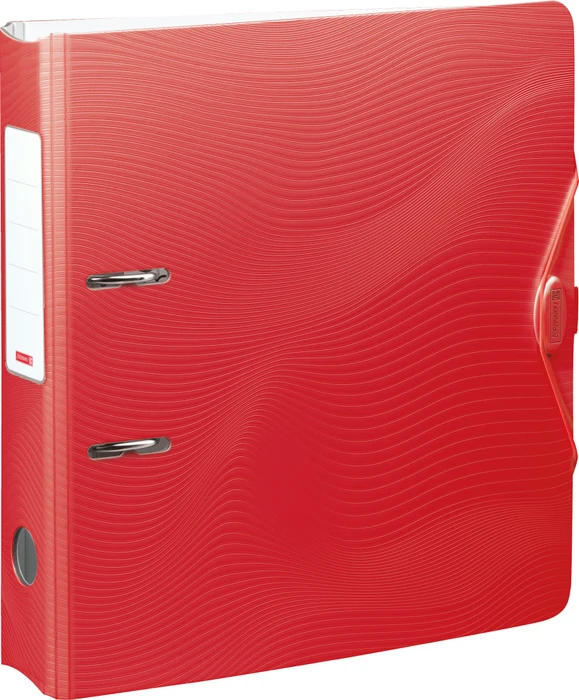 BRUNNEN WAVE Ordner rot Kunststoff 7,0 cm DIN A4