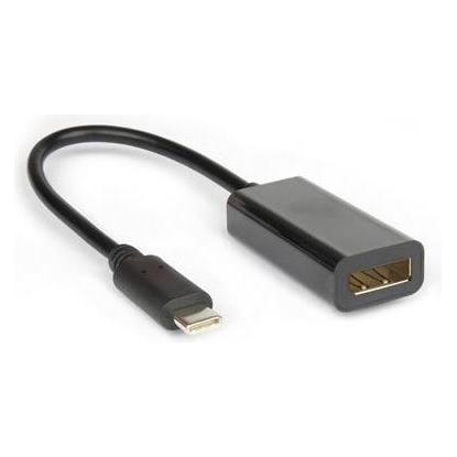 Hamlet XVAUC-DP4K USB Typ-C DisplayPort Videokabel und Adapter Schwarz (DisplayPort) (XVAUC-DP4K)