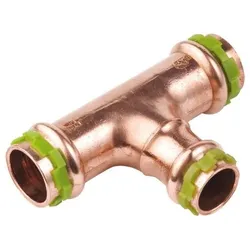 SudoPress Kupfer T-Stück reduziert 28 x 15 x 28 mm