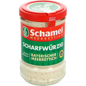 Schamel Meerrettich Bayerischer Meerrettich, scharfwürzig, im Glas, 145 g