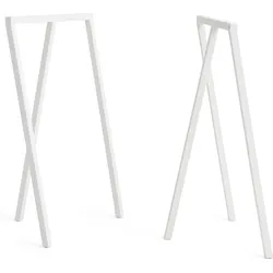 Loop Stand Gestell für Stehtisch weiß 2 St.