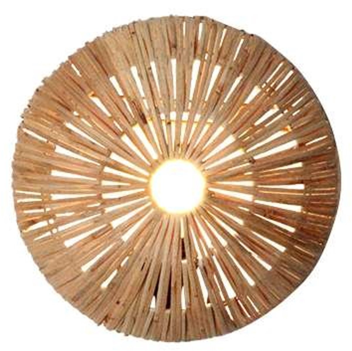 4Shine Jairo Ronde Rotan Wandlamp