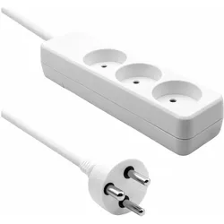 ProXtend, Steckdosenleiste, Danish Power Strip 3-way 15M White (3x, Typ 13, 15 m)