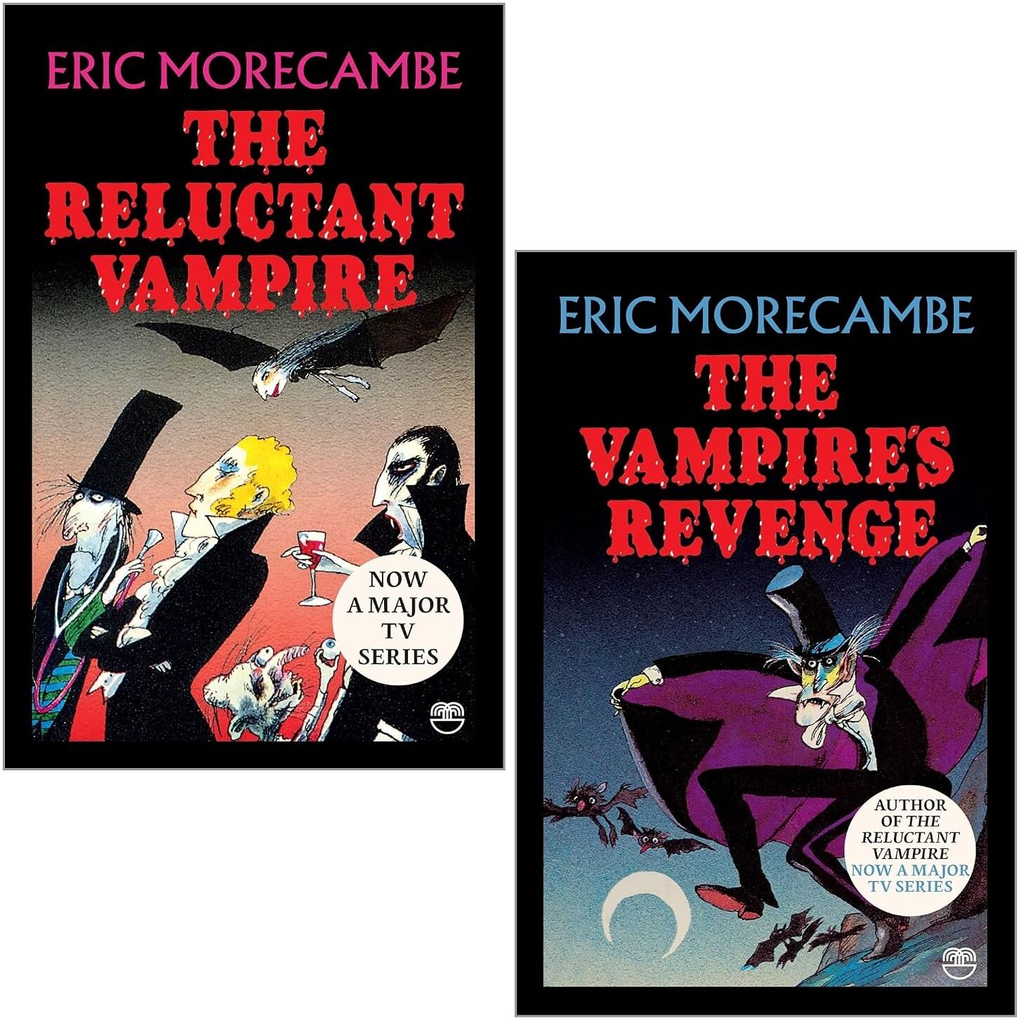 HarperCollins (Fontana) The Reluctant Vampire Series by Eric Morecambe - 2 Books Collection Set - Paperback - Ages 7+ - Funny Vampire Stories, Soon a Major TV Series
