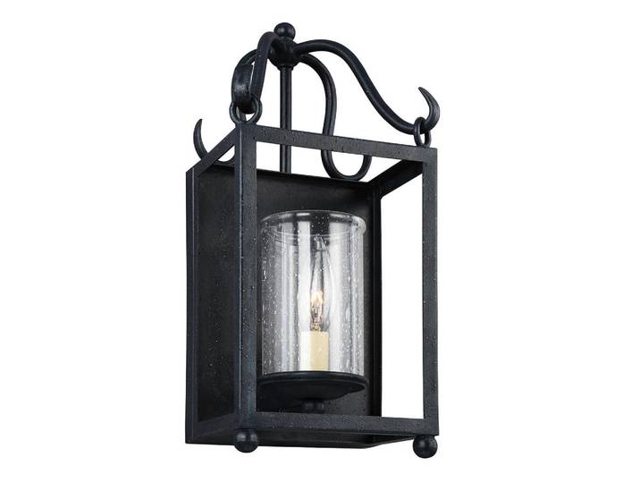 Elstead Lighting Wandleuchte Declaration, Dunkelgrau, Metall, 18x37x14 cm, RoHS, Lampen & Leuchten, Innenbeleuchtung, Spots & Strahler, Wandstrahler