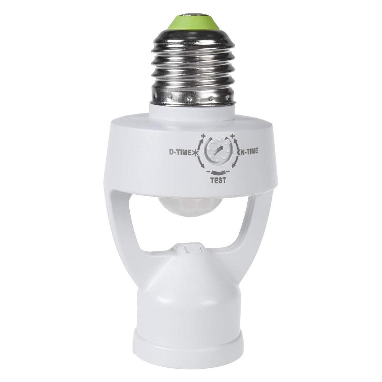 Maclean MCE233 - Maclean-Sensor-Glühbirnenleuchte, Bewegungs- und Dämmerungssensor, 360° (6 m) (MCE233)