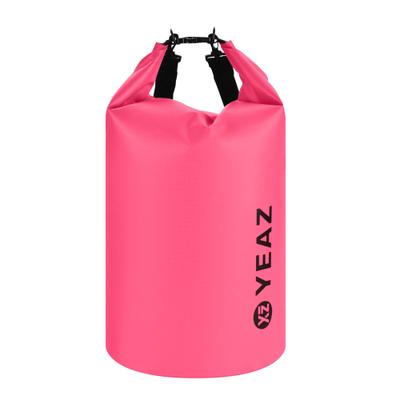 Packsack YEAZ "Wasserfester Packsack 40L ISAR", Gr. 40, pink, Obermaterial: 100% PVC PVC., Taschen