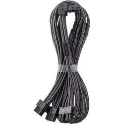 CableMod C-Series Pro Anschlusskabel - Variante B, 90°, 16-Pin zu 4x 8-Pin PCIe, carbon (PCIe), Interne Kabel (PC)