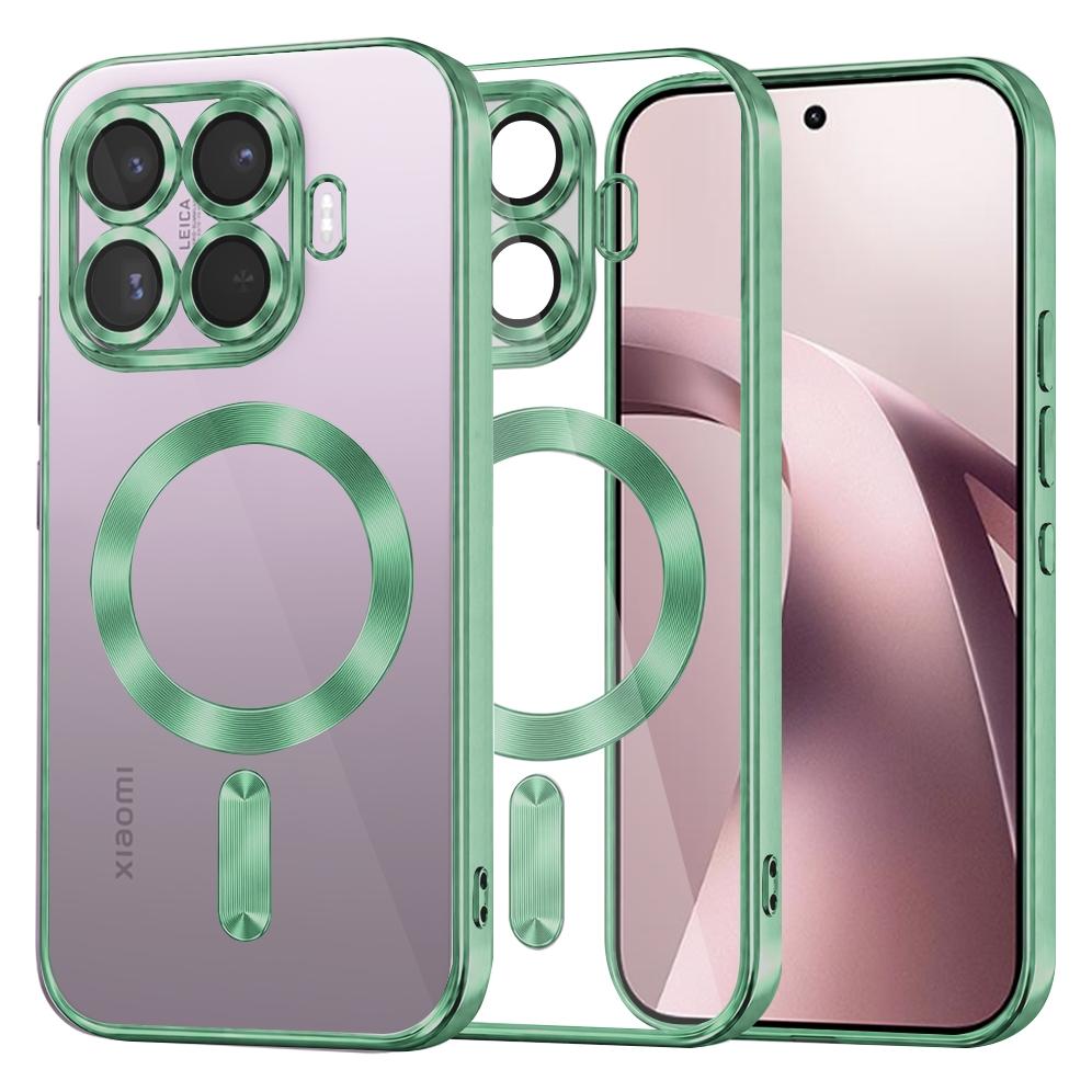 Techsuit - Luxury Crystal MagSafe - Xiaomi 17T - Light Green (Xiaomi 17T) (76520996)