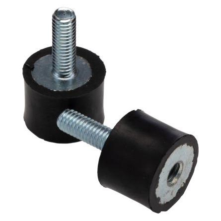 RS PRO Stud Mount (M/F) 20x15mm M6x18 45 ShA (1264296)