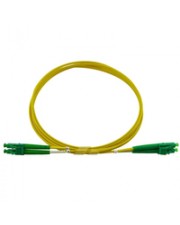 BlueOptics Duplex LWL Patchkabel LC-APC/LC-APC Singlemode 25 Meter low-smoke zero-halogen Glasfaser (SFP3131BU25MM)