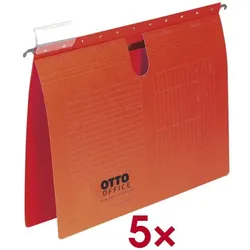 OTTO Office Hängehefter - 5 Stück rot, 31.8x25.1 cm