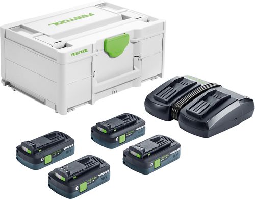 Festool Energie-Set SYS 18V 4x4,0/TCL 6 DUO 577104