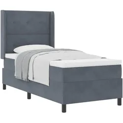 vidaXL, Boxspringbett, Inlenar (Knopfheftung) (90 x 190 cm)