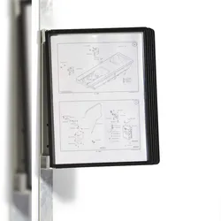 Durable Sichttafelsystem Vario Magnetic Wall 5, 5 Sets, Art. Nr. 591401
