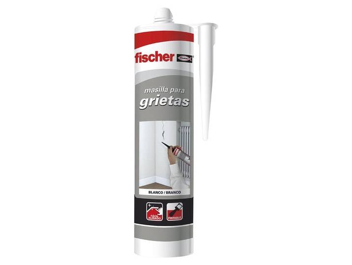 Mastic Fissures Fischer Blanc Remplissage Durable Et étanche - Fischer