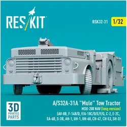 ResKit A/S32A-31A Mule Tow Tractor MSU-200 NAV (long version) (AV-8B, F-14B/D, F/A-18C/D/E/F/G, C-2, E-2??