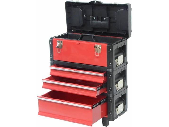 Chariot à outils Defpro Modulaire Empilable 3 pièces