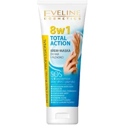 Professionelle Hand- und Nagelcreme-Maske 8in1 Total Action