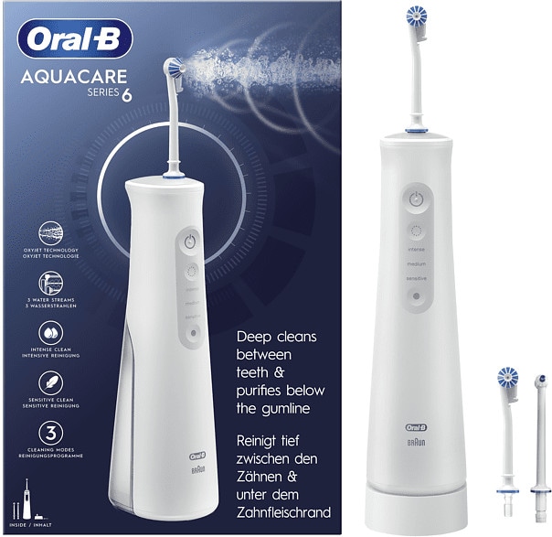 Oral-B AquaCare 6 JAS22 Munddusche Weiß 436294