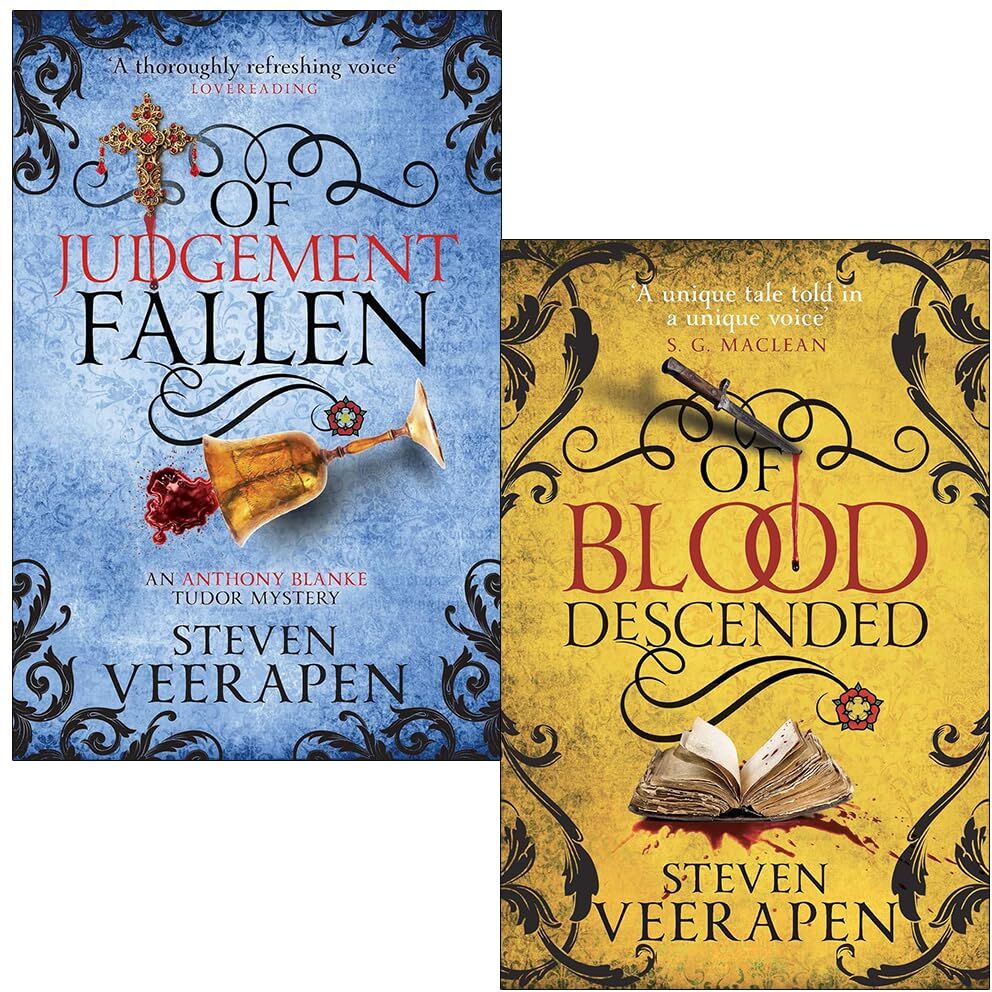 Polygon ltd The Anthony Blanke Mysteries 2 Books Collection Set By Steven Veerapen (Of Judgement Fallen and Of Blood Descended)