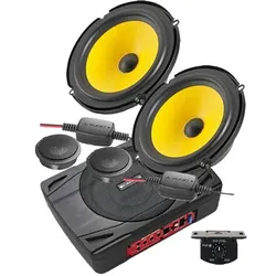 Citroen Jumpy 2-Wege-Lautsprecher Oberklasse mit 500 Watt Bass