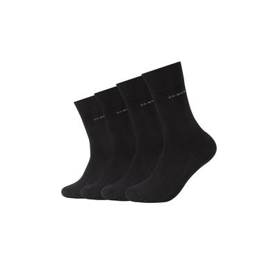Socken CAMANO "ca-soft", Herren, Gr. 39-42, schwarz, Baumwollmischung, unifarben, normal, Socken Socken, mit leichter Polsterung