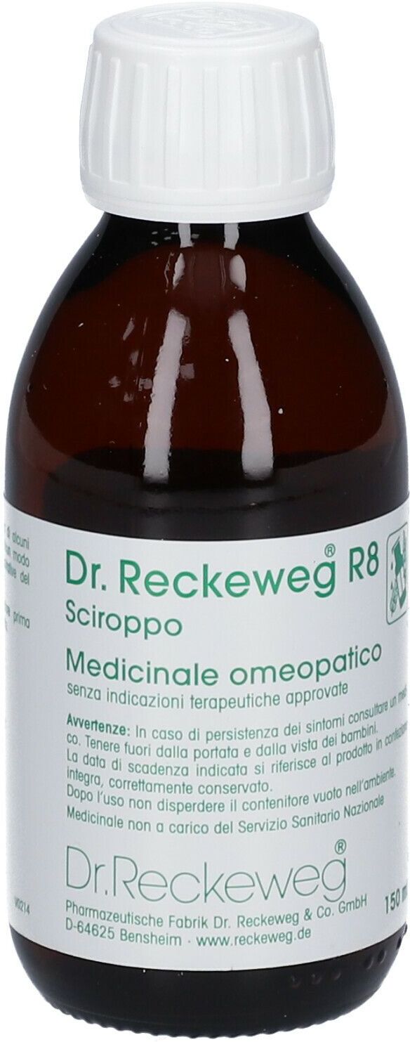 DR.RECKEWEG & CO. GmbH Dr. Reckeweg, R8 Sciroppo, 150 ml
