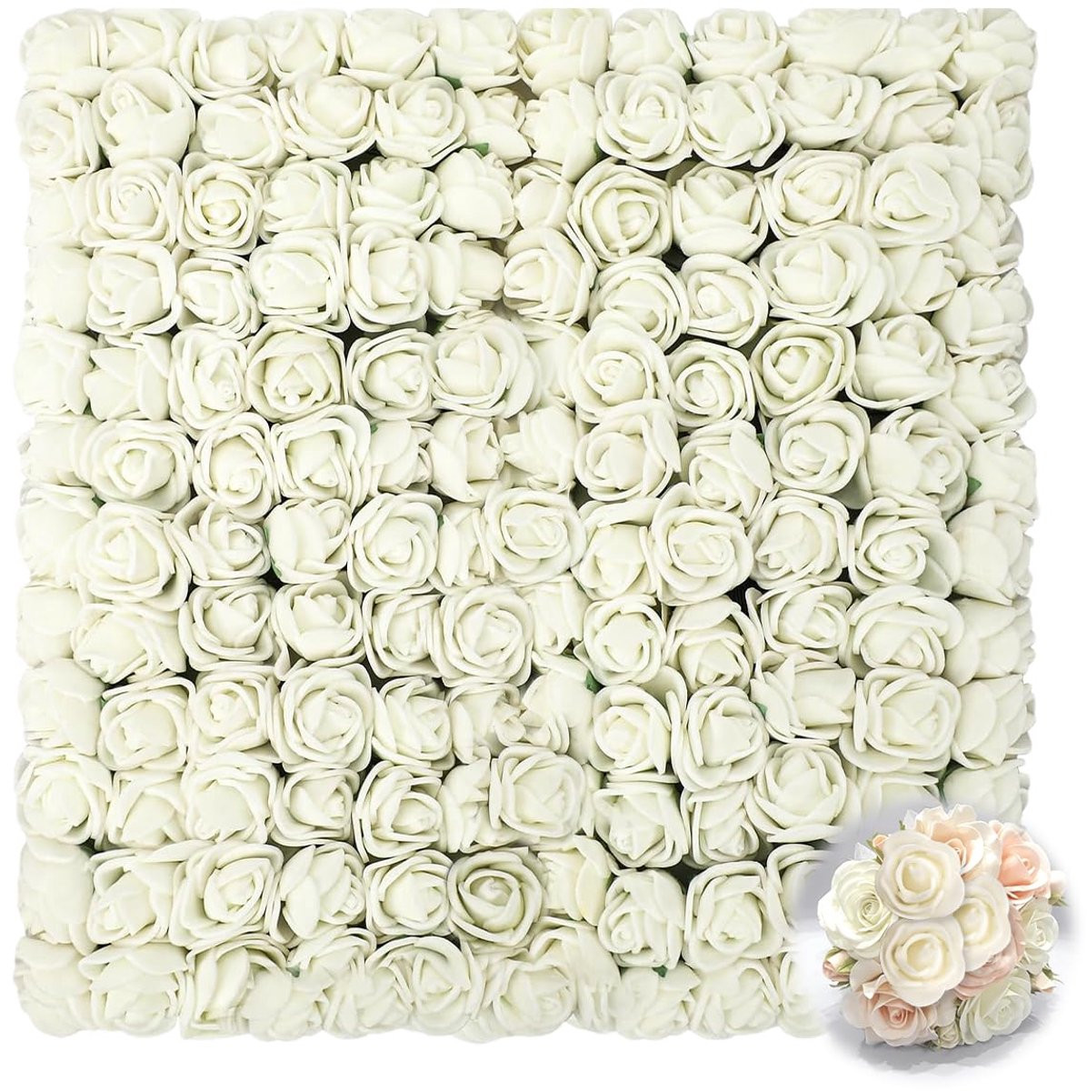 Kunstbloemen voor doe-het-zelf decoratie en accessoires, 2,5 cm