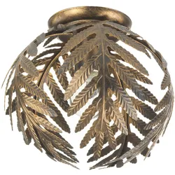 Deckenleuchte Felce Bronzo Bronzefarben max. 22 Watt Deckenlampe