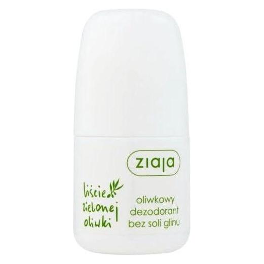 Ziaja Leaves Green Olive Olive Deodorant Without Salt And Clay Each Type Scores 60Ml (Roll-on, 60 ml) (9000367)