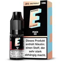 TVE E-Intense Peach Ice NicSalt Liquid 10ml / 20mg