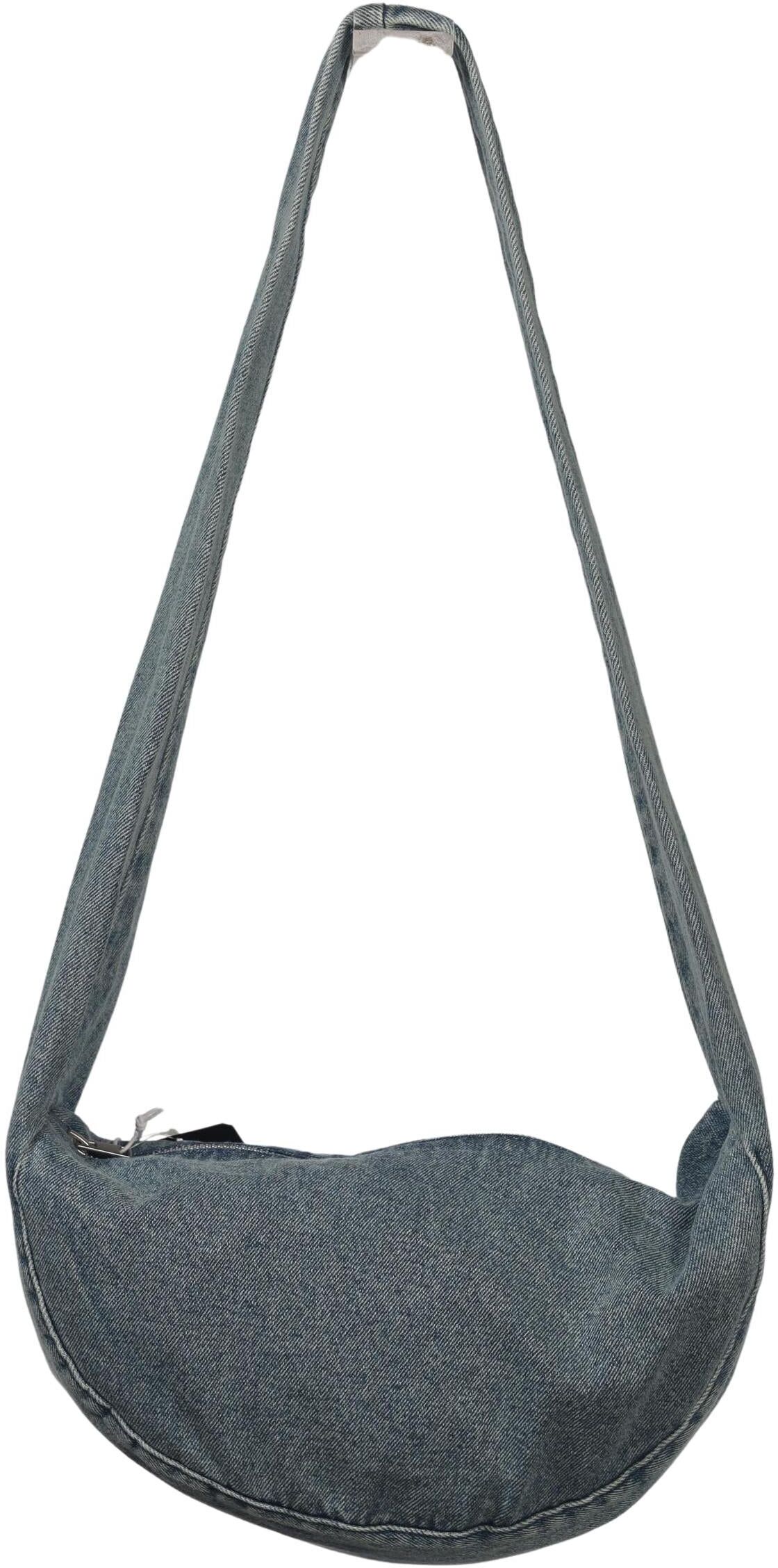 Weekday Damen Handtasche gross, Blau, Baumwolle - Second Hand