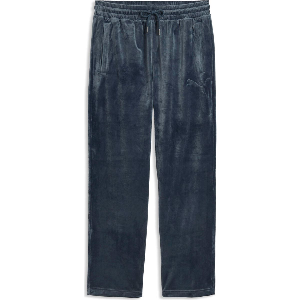 Puma Essentials Elevated Relaxed Velour Track Pants op evening blue (37) XL 694721-37-XL