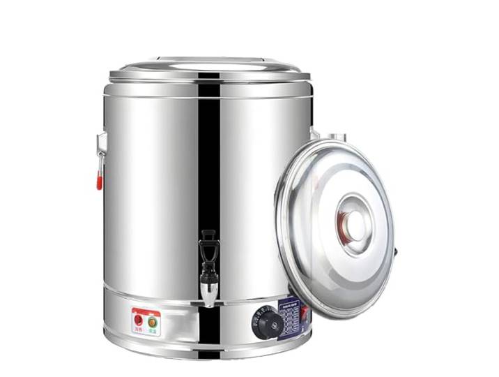 Pnpaea HeißGeträNkeautomat Mit Tankinhalt,GlüHweinkocher Mit Hochwertigem EdelstahlgehäUse,Zum Erhitzen Und Warmhalten Punschkocher FüR GlüHwein, Tee,Kaffee WithFaucet-50L