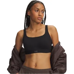 UNDER ARMOUR Effortless High-Support Sport-BH Damen 008 - ultimate black/castlerock L A-C