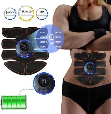 Modern Mode Marketplace ABS Muscle Stimulator Patch For Fitness & Weight Loss ABS Muscle Stimulator Patch For Fitness & Weight Loss